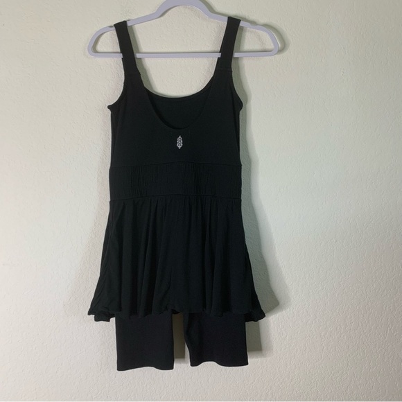 FP Movement Womens Black Full Court Tennis Dress one piece S - Picture 7 of 11